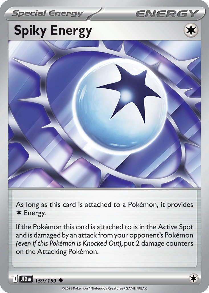 Spiky Energy card front