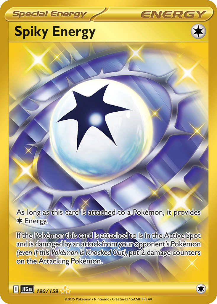 Spiky Energy card front