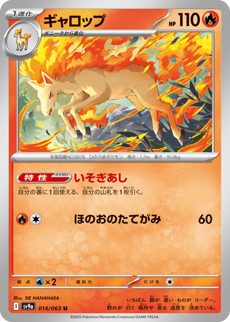 ギャロップ card front