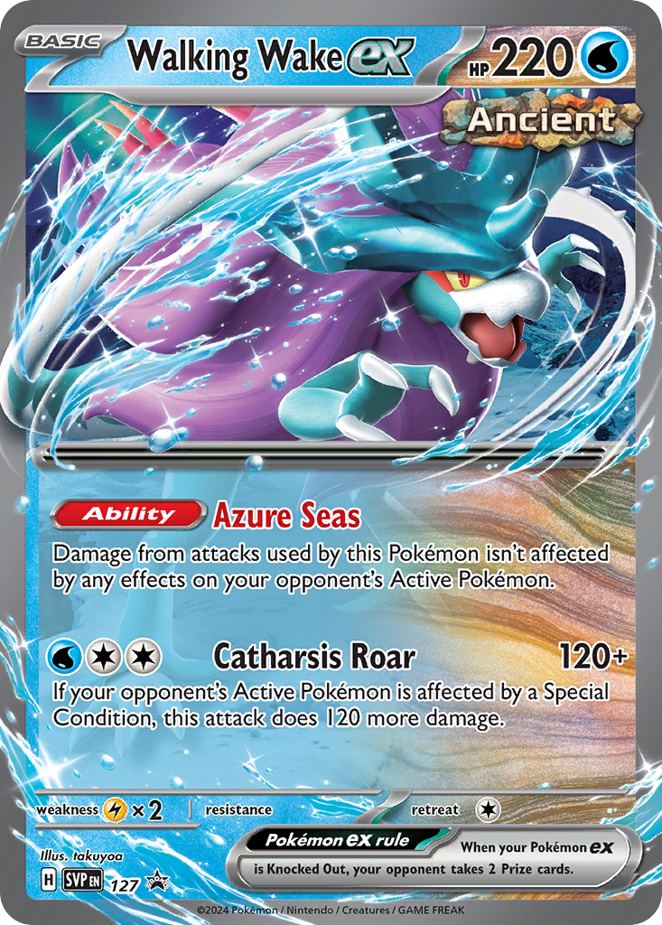 Walking Wake ex card front
