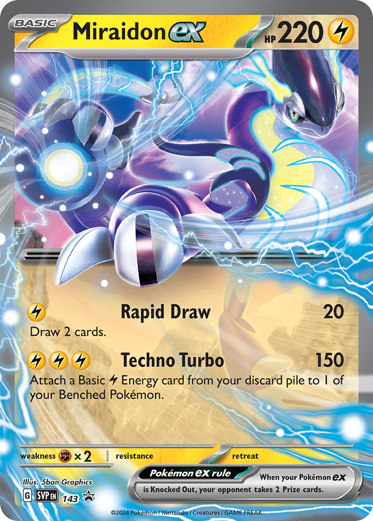Miraidon ex card front