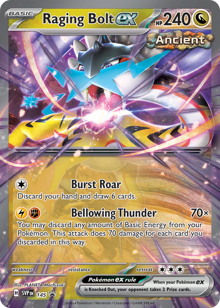 Raging Bolt ex card front