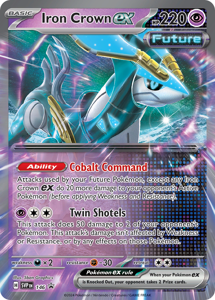 Iron Crown ex card front