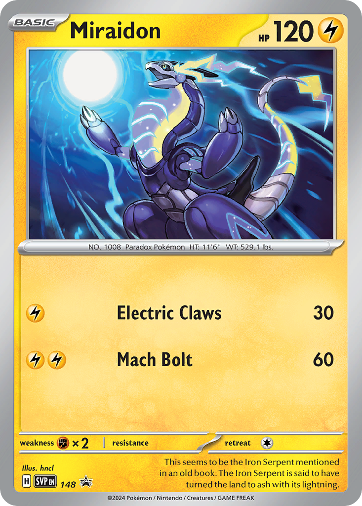 Miraidon card front