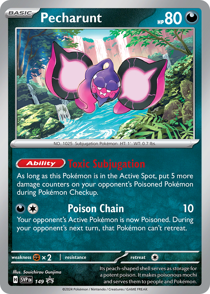 Pecharunt card front