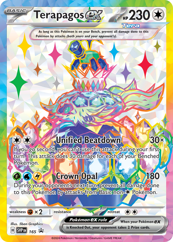 Terapagos ex card front