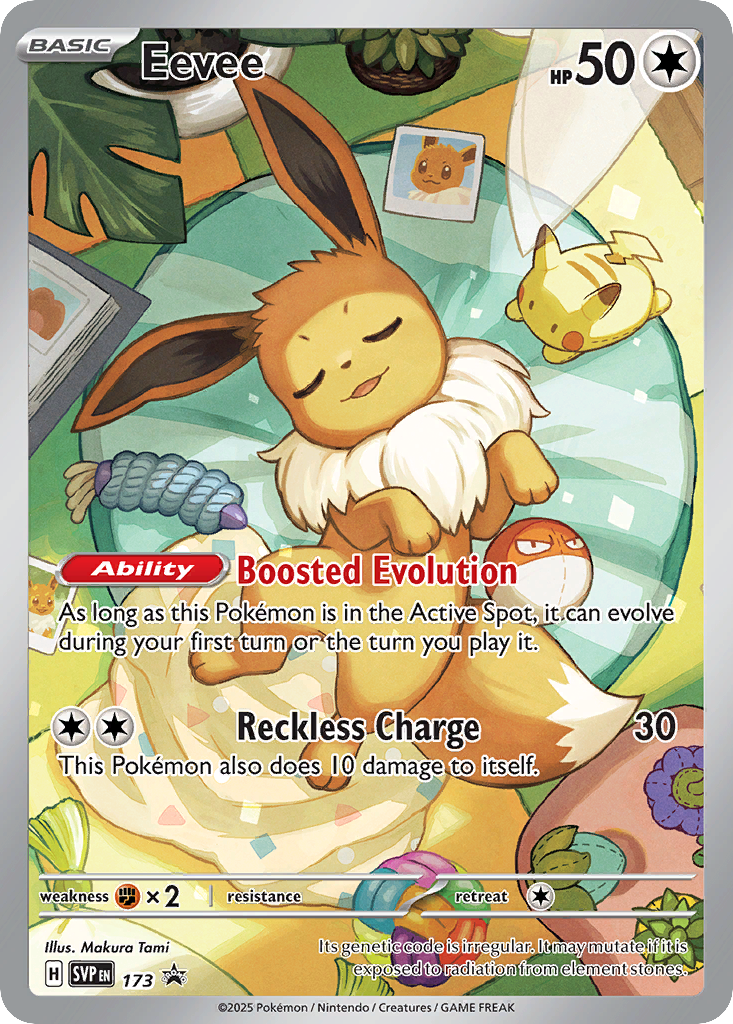 Eevee card front