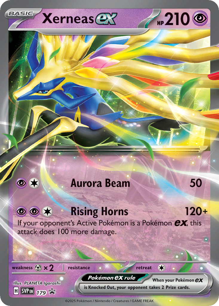 Xerneas ex card front