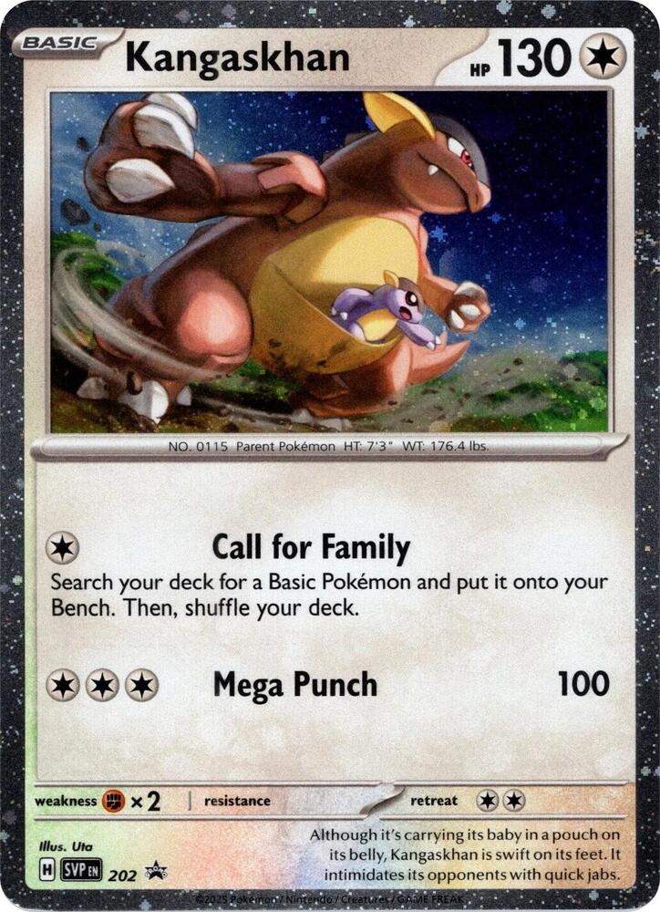 Kangaskhan card front