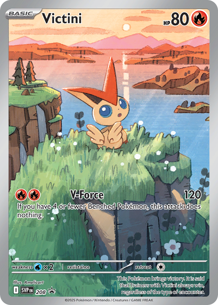 Victini card front