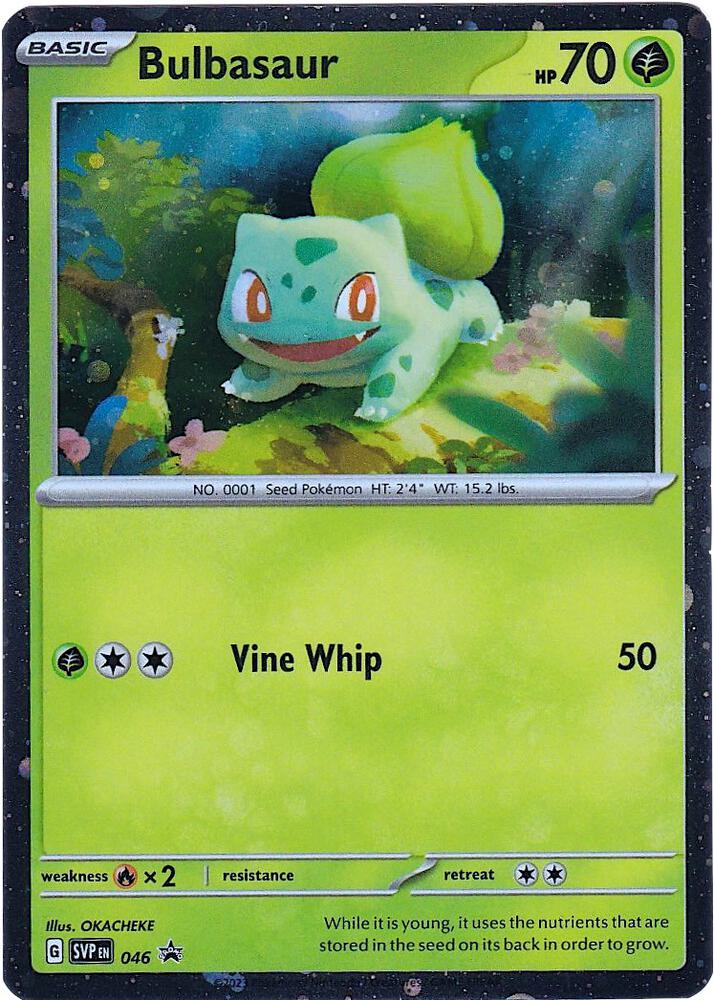 Bulbasaur card front
