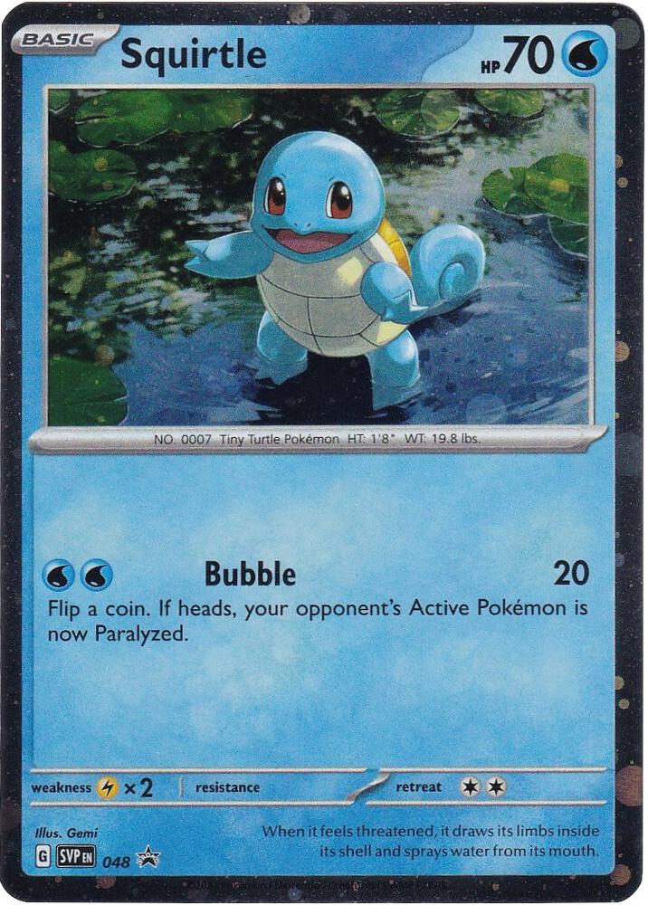 Squirtle card front