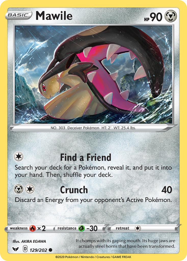 Mawile card front