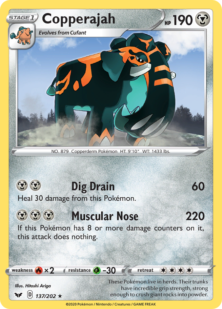 Copperajah card front