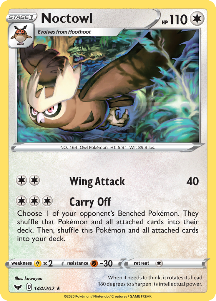 Noctowl card front