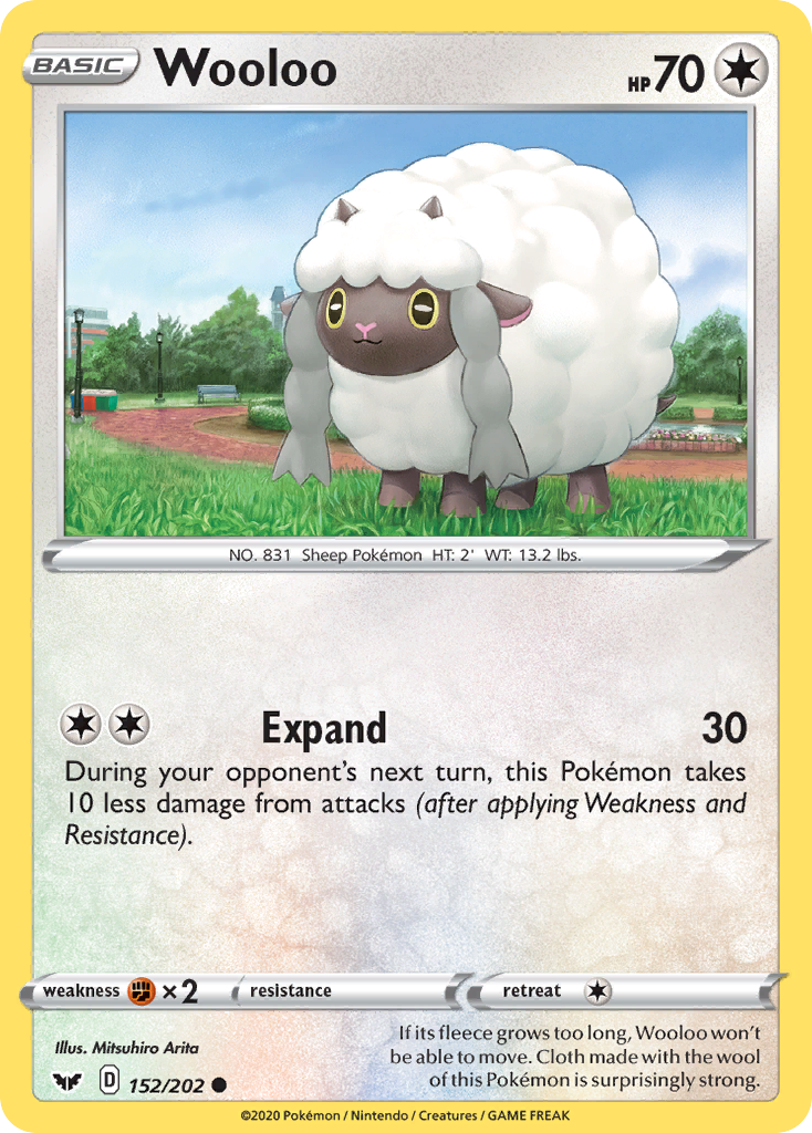 Wooloo card front