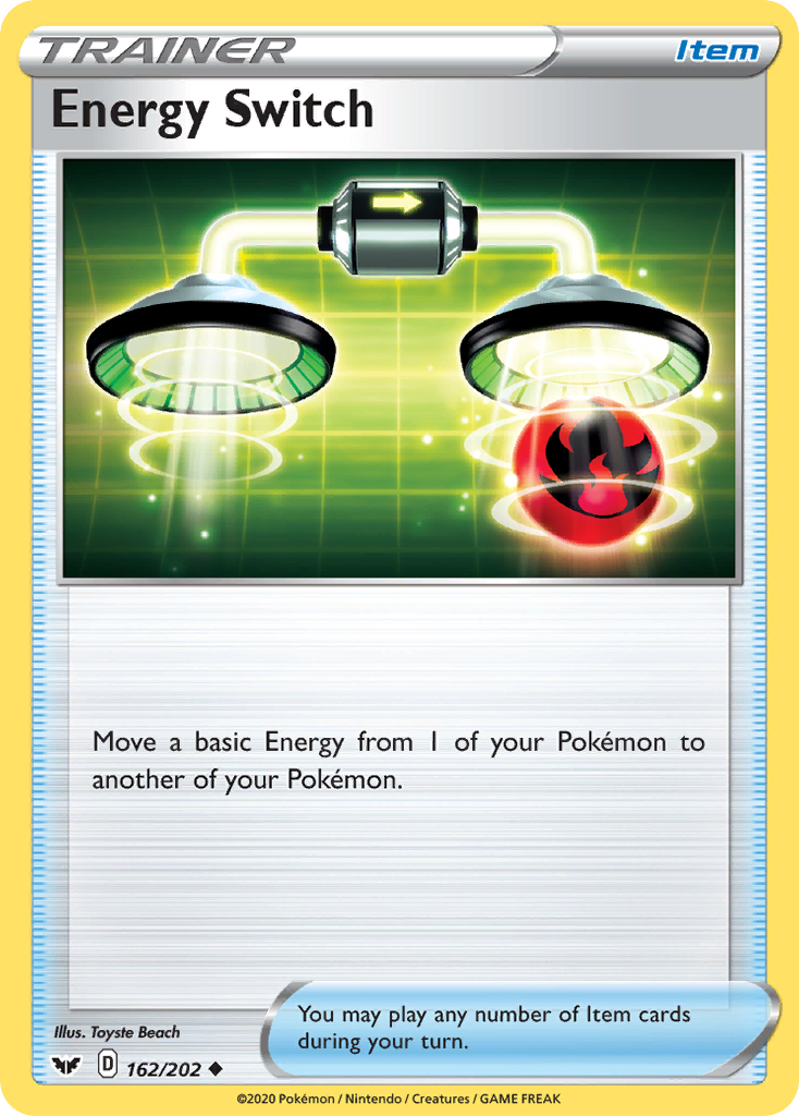 Energy Switch card front