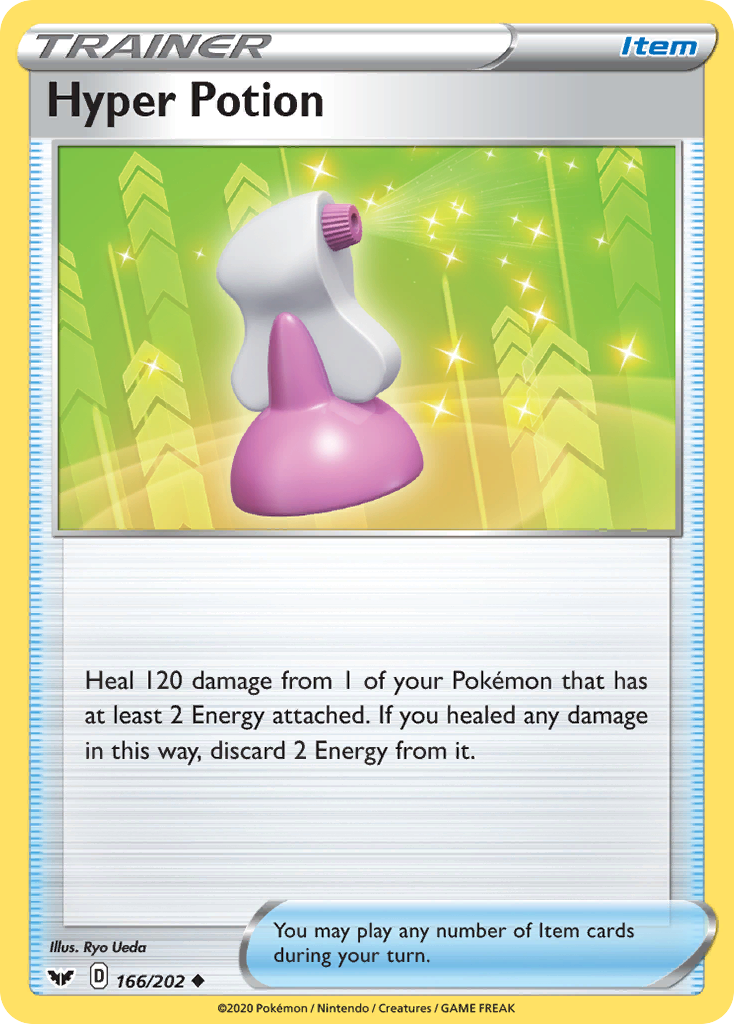 Hyper Potion card front
