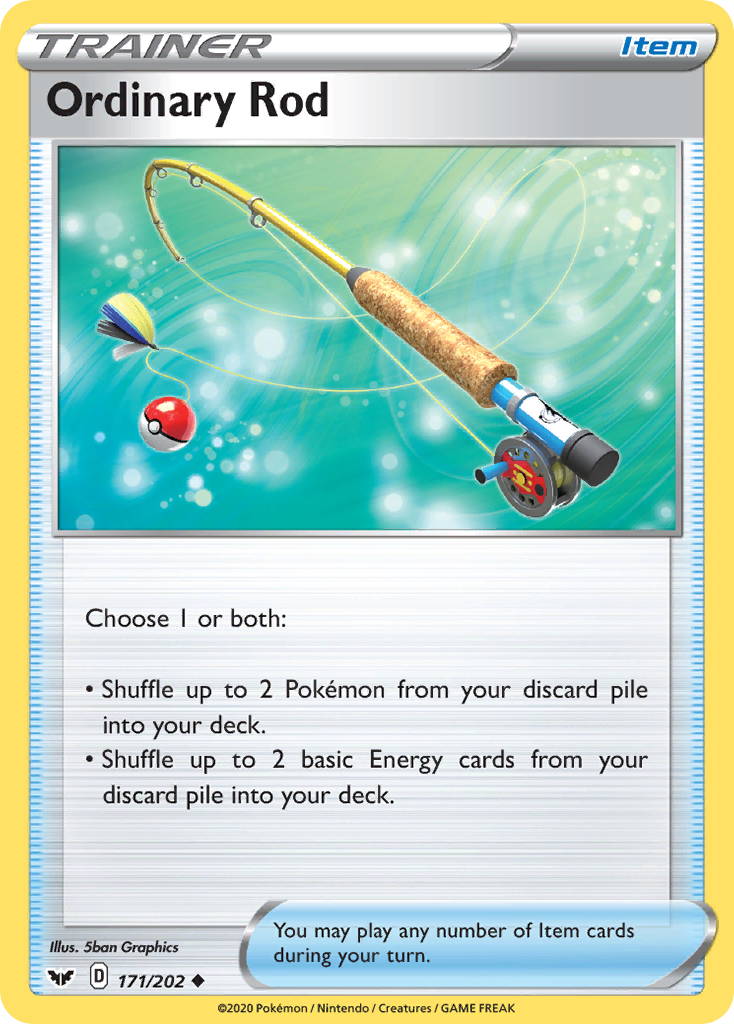 Ordinary Rod card front