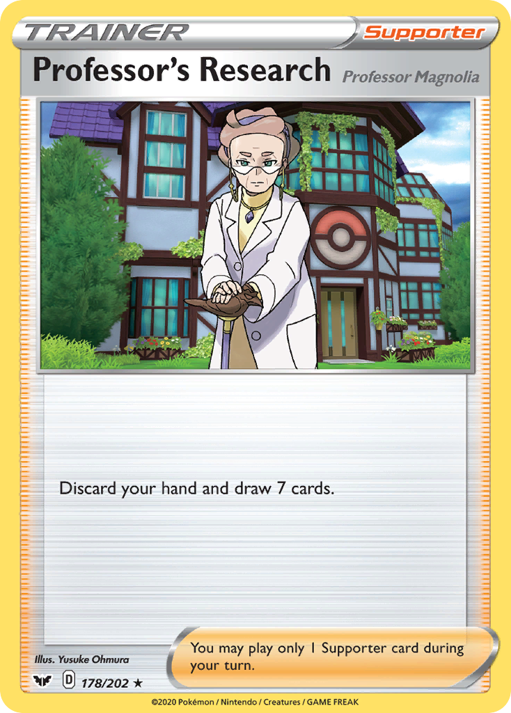 Professor's Research (Professor Magnolia) card front