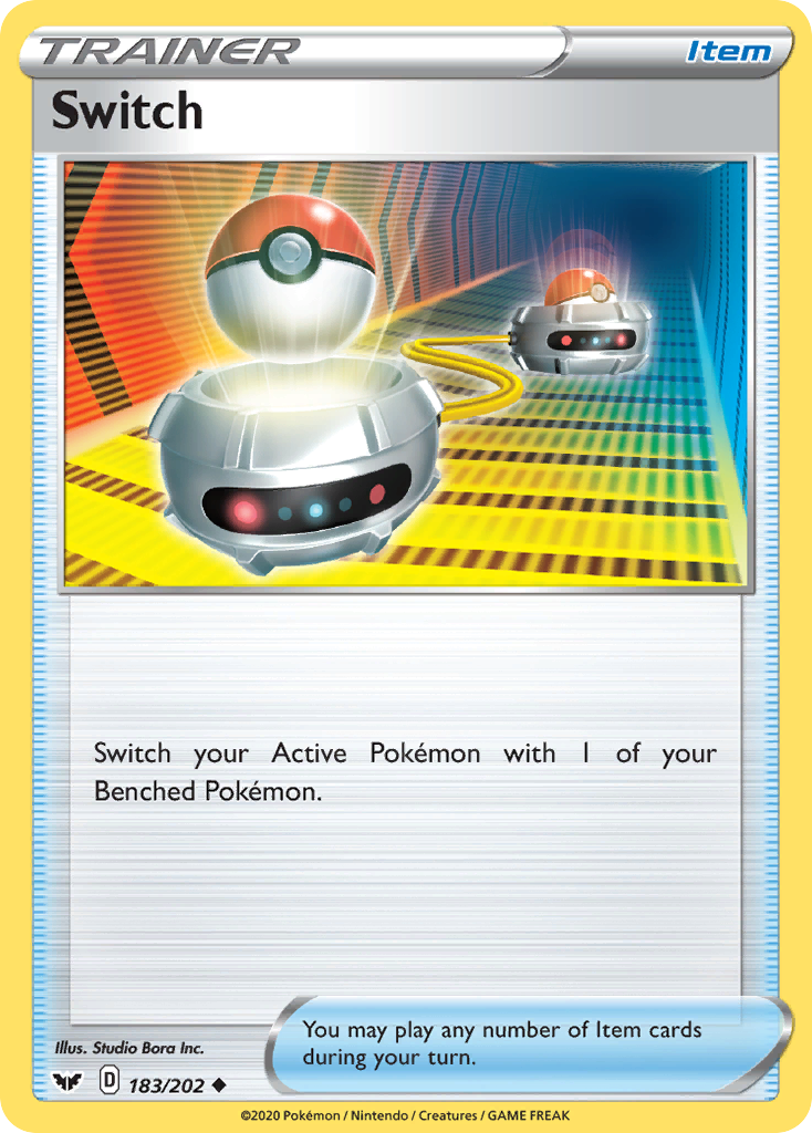 Switch card front