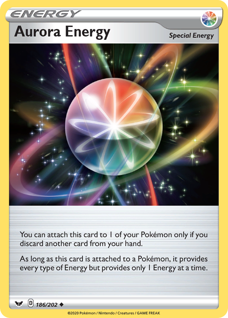 Aurora Energy card front