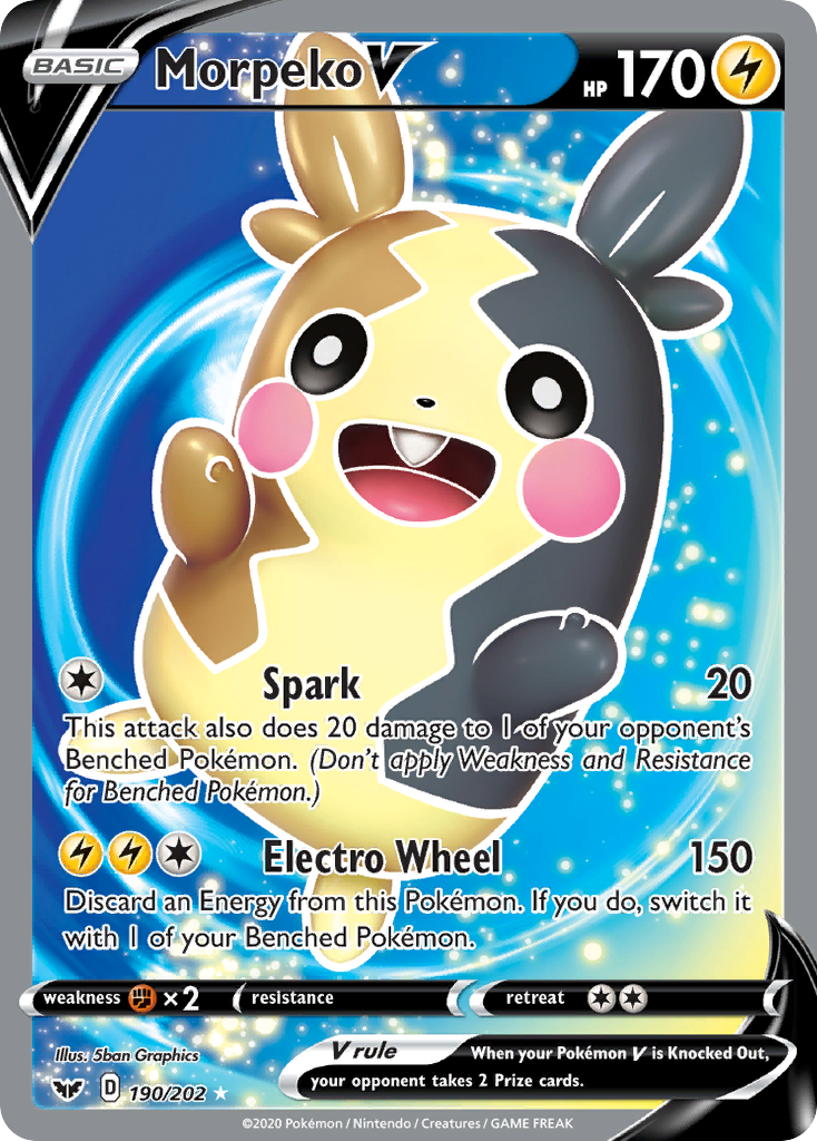Morpeko V card front