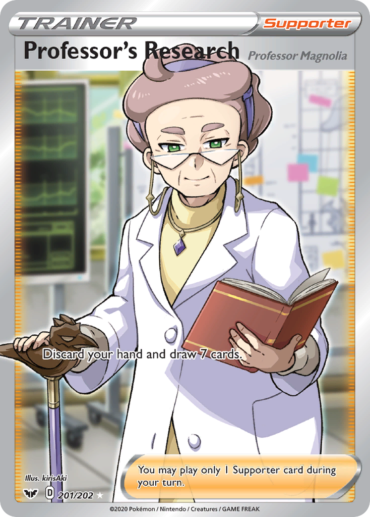 Professor's Research (Professor Magnolia) card front