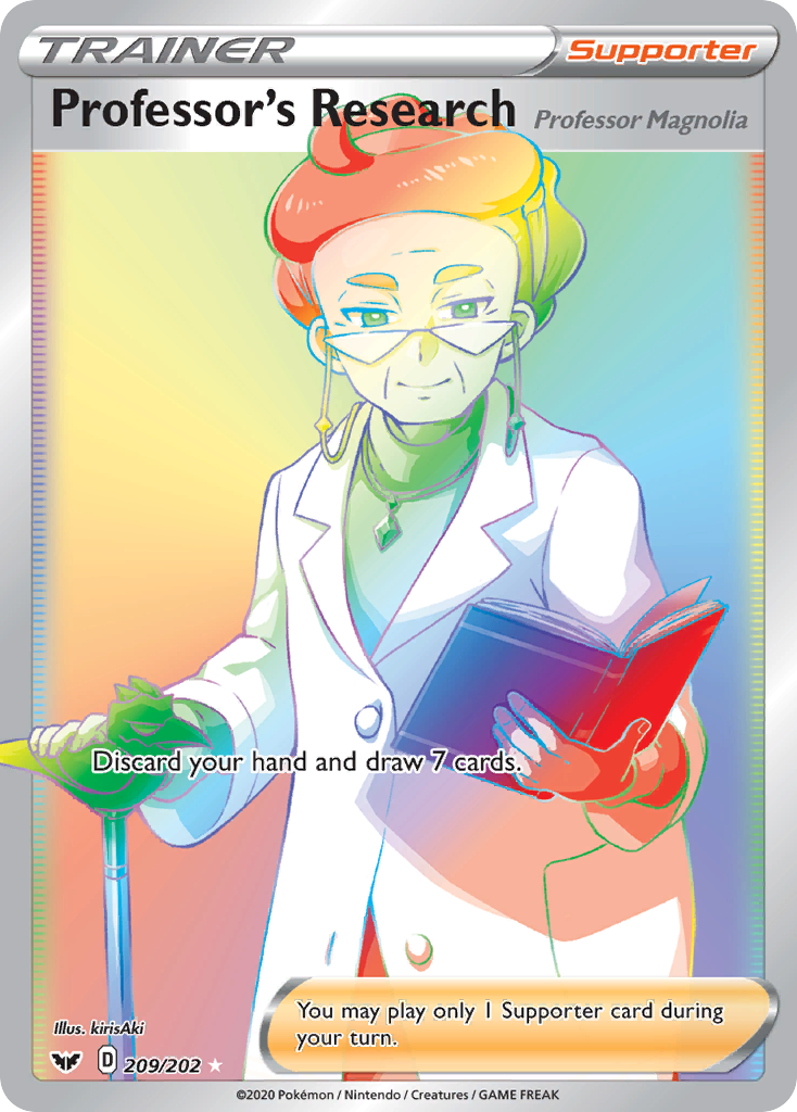 Professor's Research (Professor Magnolia) card front