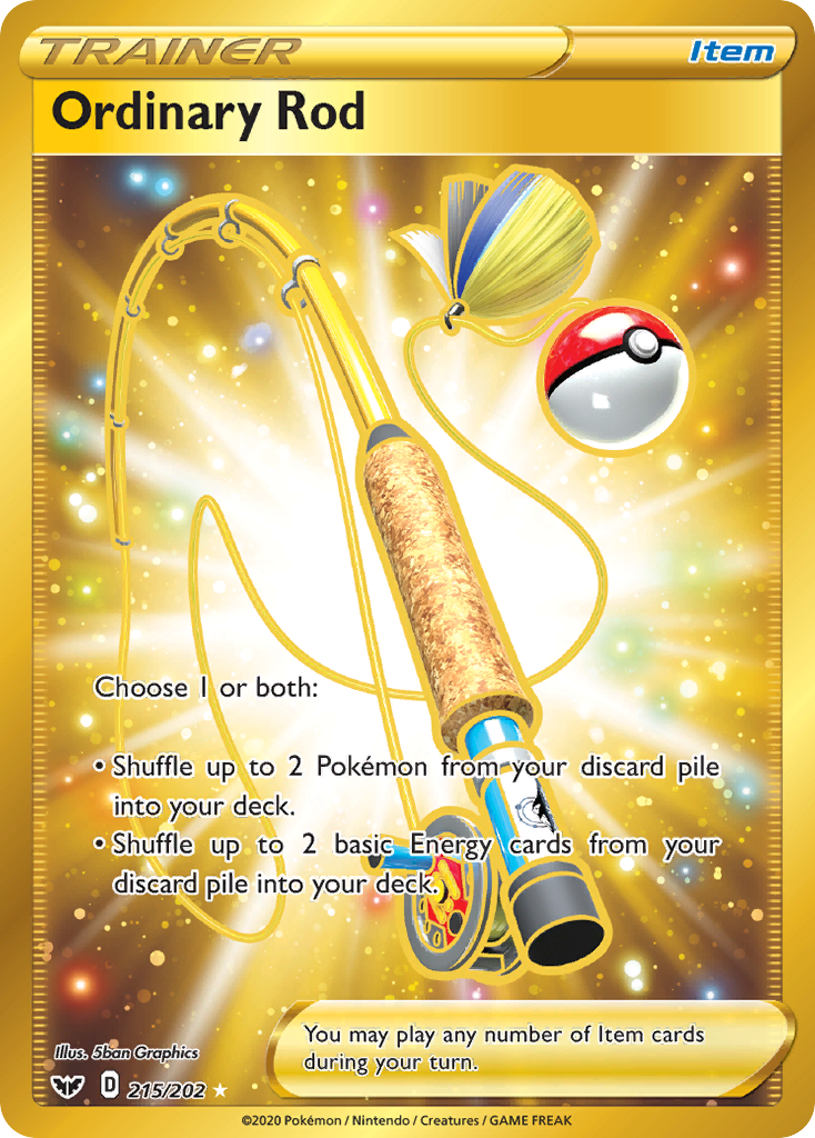 Ordinary Rod card front