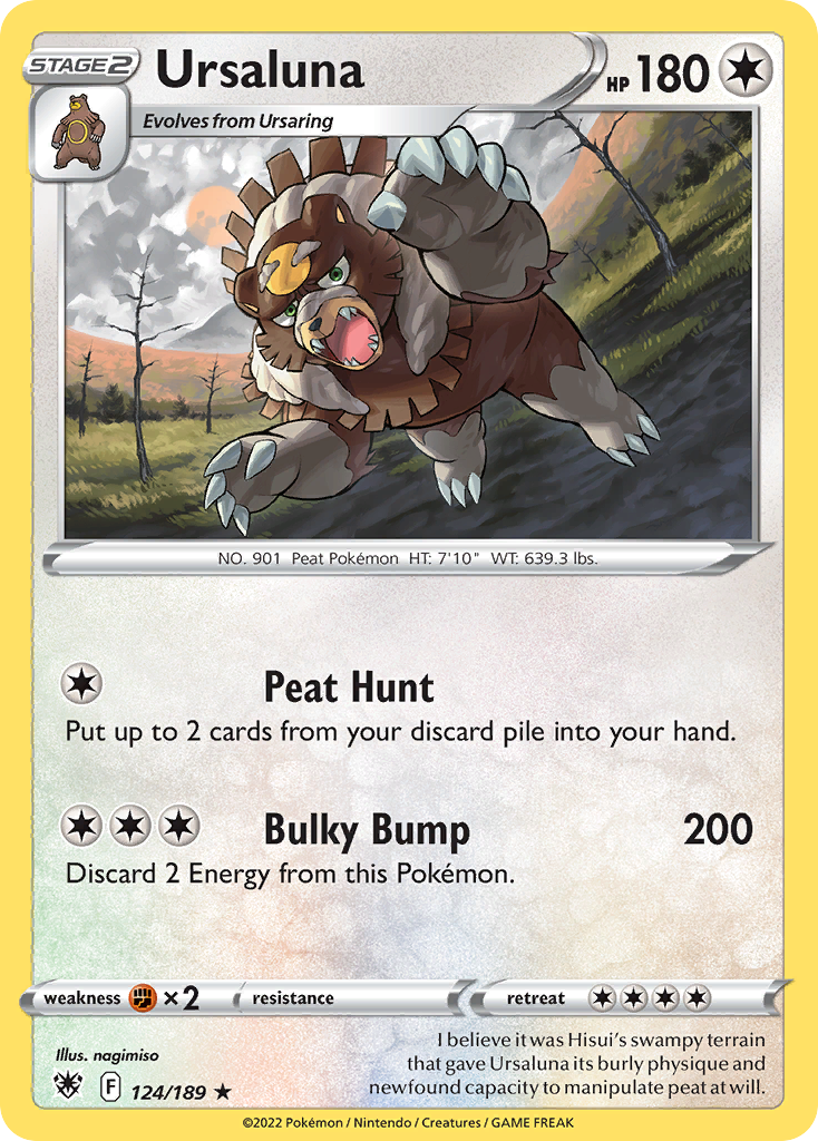 Ursaluna card front