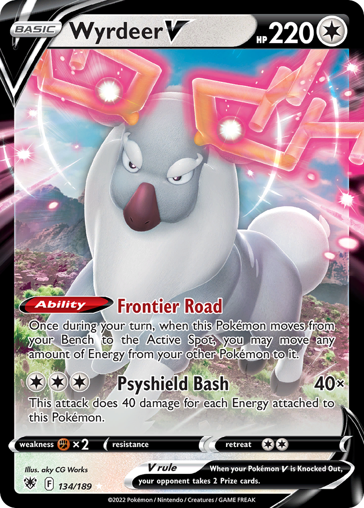 Wyrdeer V card front
