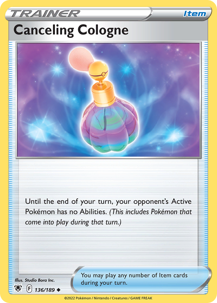 Canceling Cologne card front