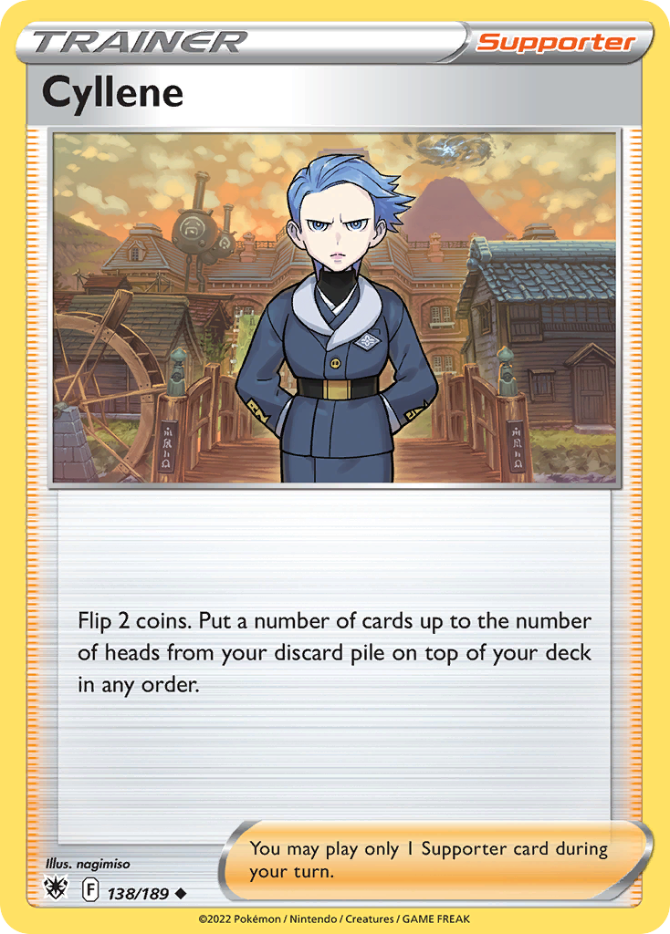 Cyllene card front