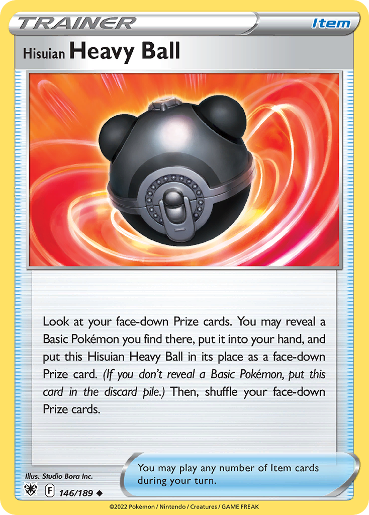 Hisuian Heavy Ball card front