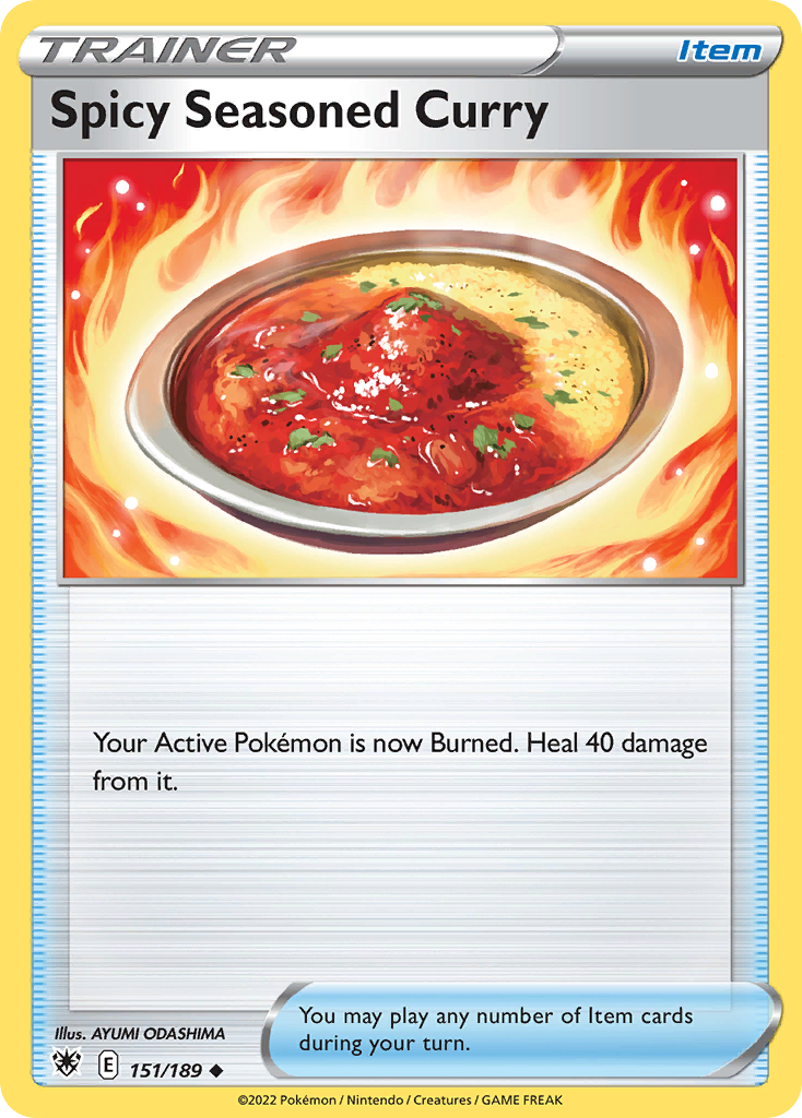 Spicy Seasoned Curry card front