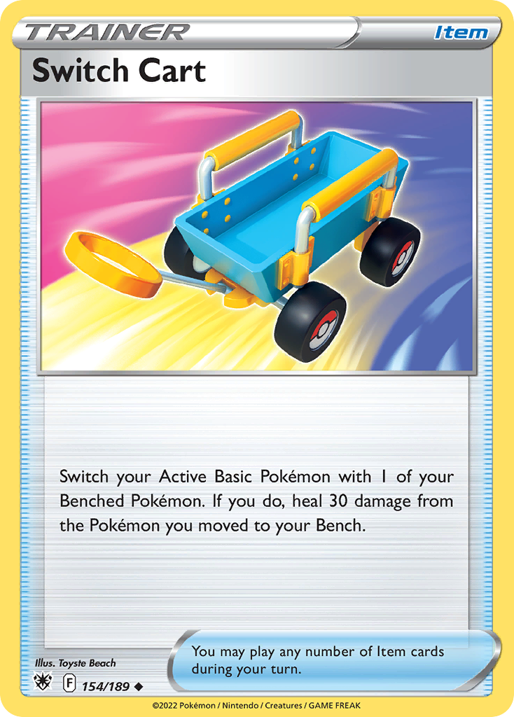 Switch Cart card front