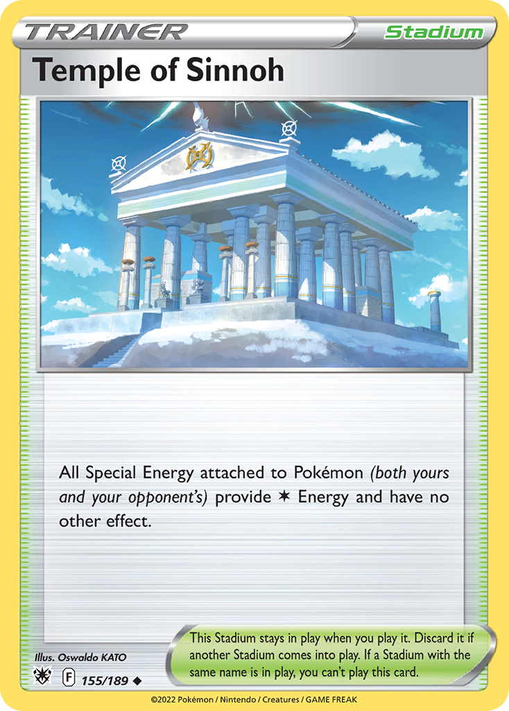 Temple of Sinnoh card front