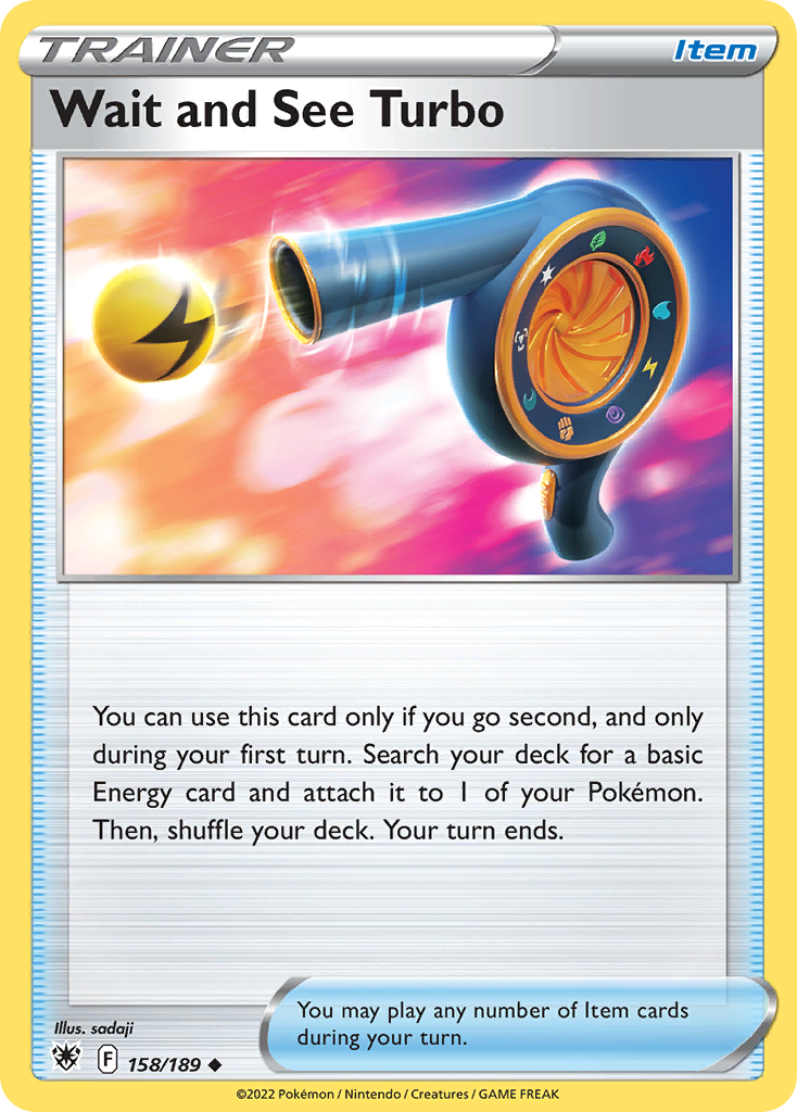 Wait and See Turbo card front