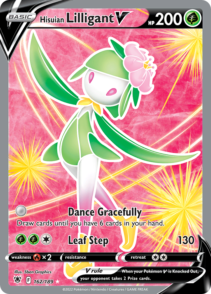 Hisuian Lilligant V card front