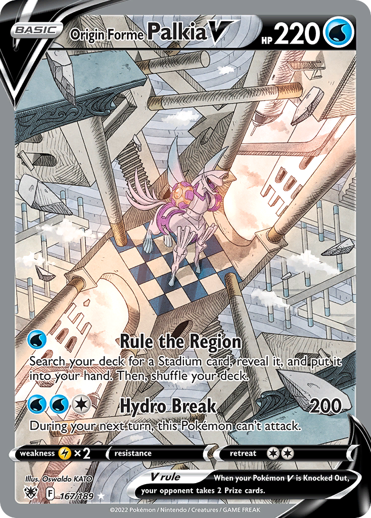 Origin Forme Palkia V card front