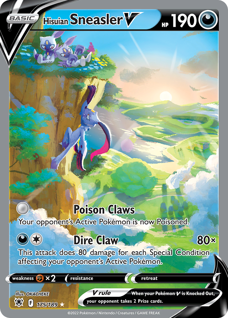 Hisuian Sneasler V card front