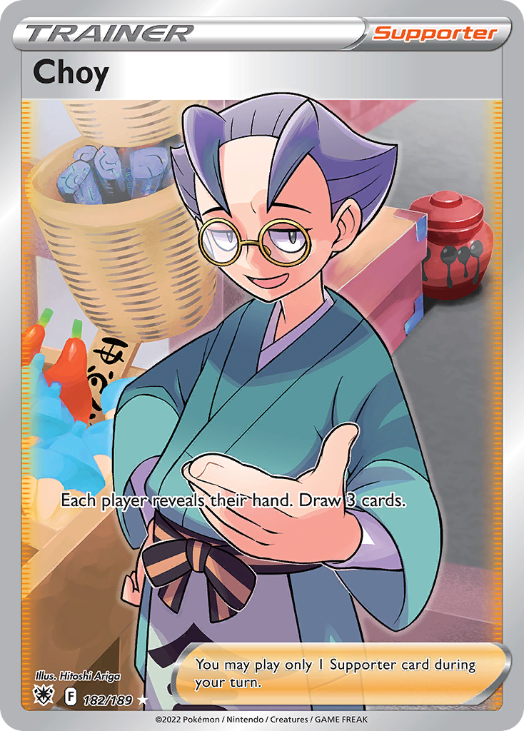 Choy card front