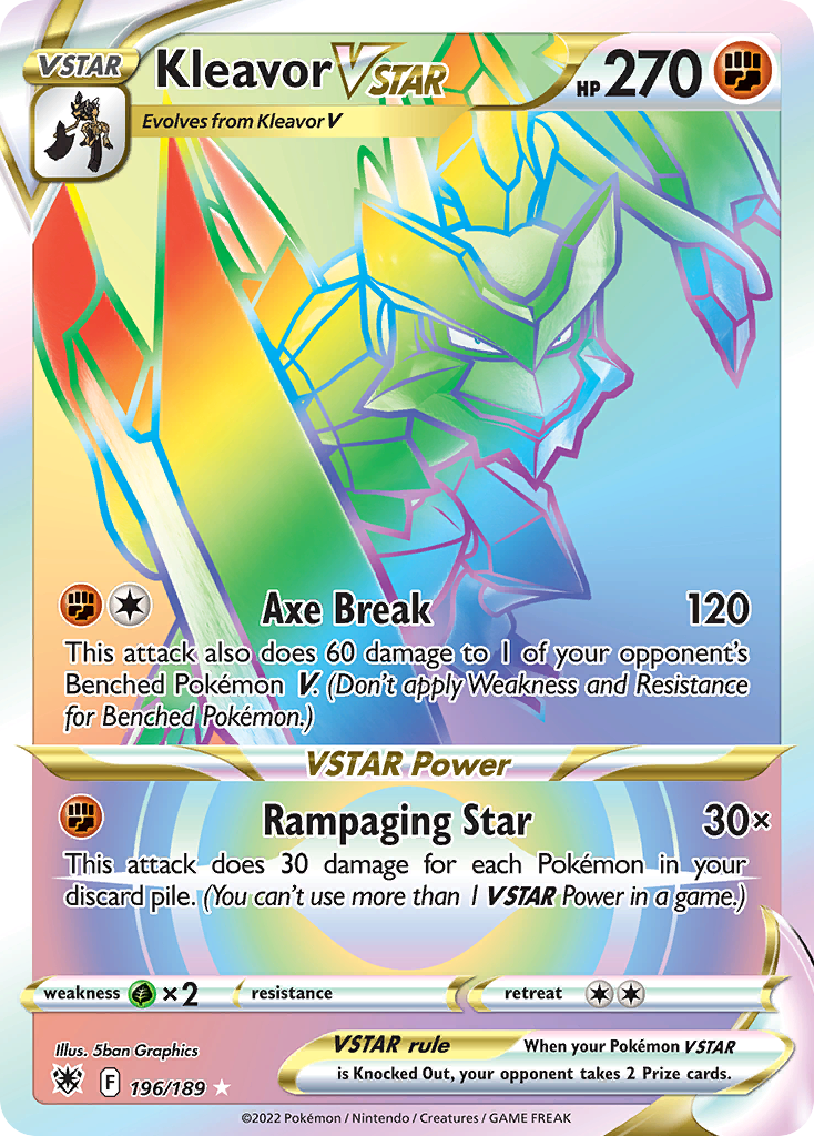 Kleavor VSTAR card front
