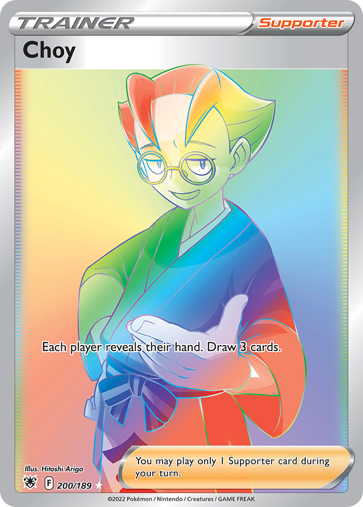 Choy card front