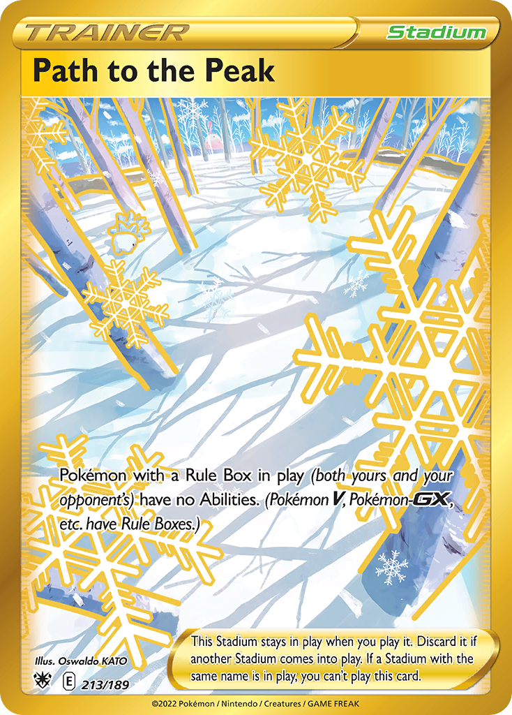 Path to the Peak card front