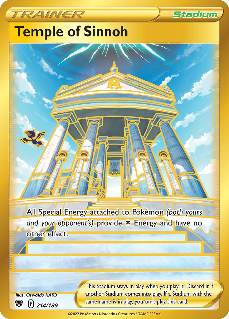 Temple of Sinnoh card front