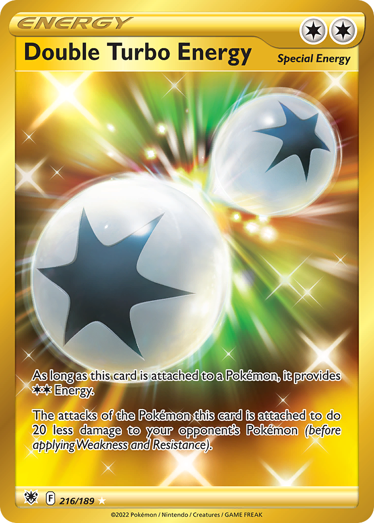 Double Turbo Energy card front