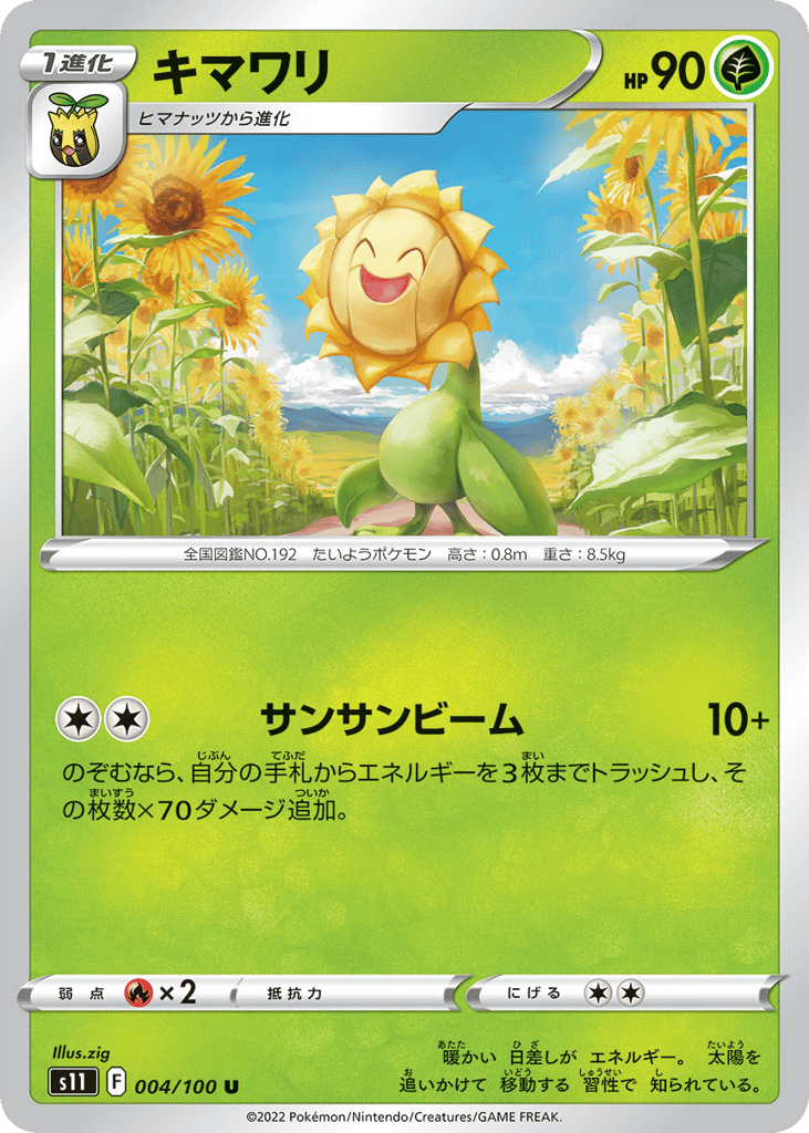 キマワリ card front