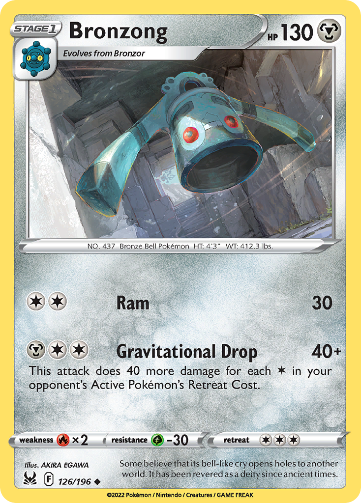 Bronzong card front